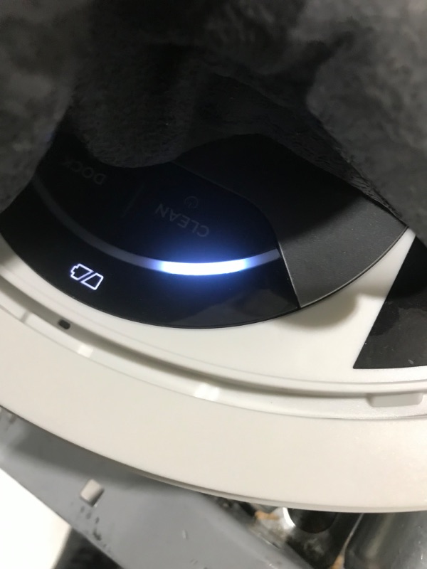 Photo 3 of -USED FOR PARTS- 
Shark AI Ultra Robot Vacuum, with Matrix Clean, Home Mapping, 60-Day Capacity Bagless Self Empty Base, Perfect for Pet Hair, Wifi, Works with Alexa, Black/Silver
