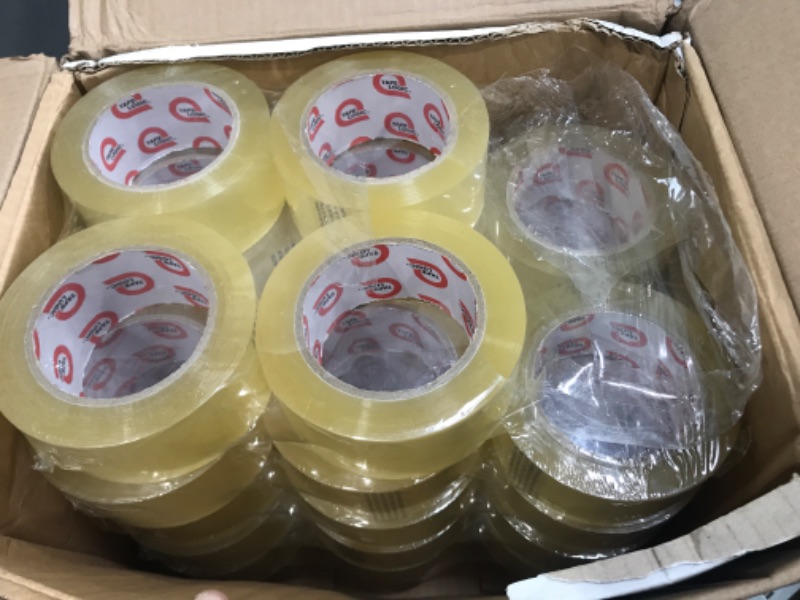 Photo 2 of Aviditi Tape Logic 2 Inch x 110 Yard 2.0 Mil Clear, Heavy Duty Acrylic Packing Tape, 36 Pack, Perfect for Packing, Shipping, Moving, Home and Office
