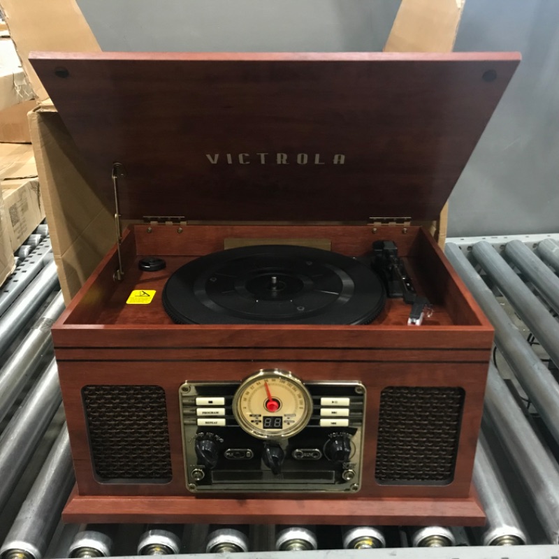 Photo 3 of Victrola Nostalgic 6-in-1 Bluetooth Record Player