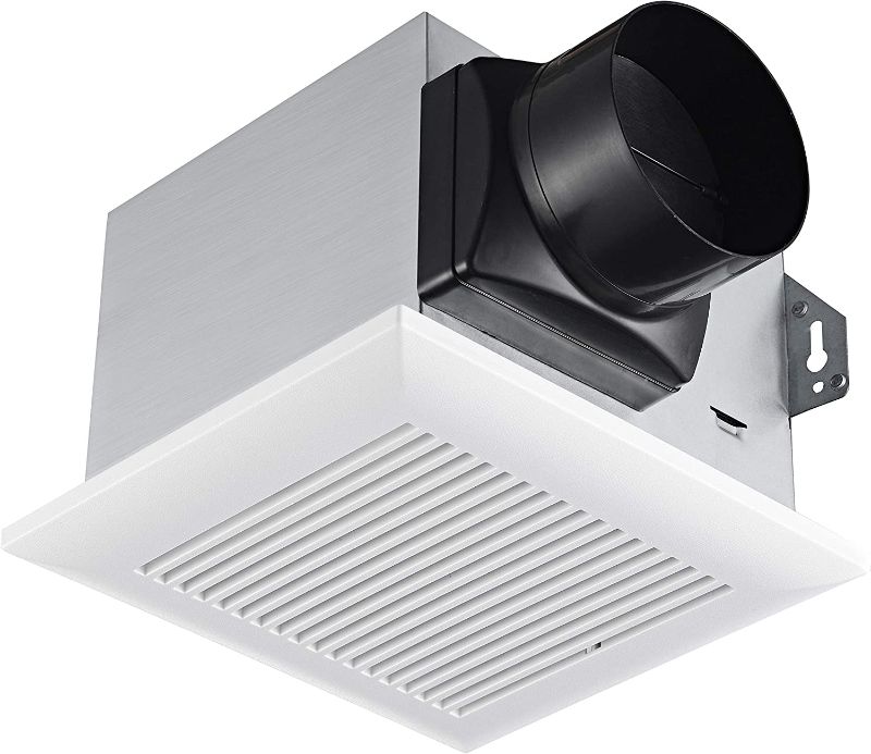 Photo 1 of Tech Drive Very-Quiet 80 CFM, 1.5 Sone No Attic access Needed Installation Bathroom Ventilation and Exhaust Fan
