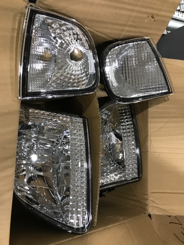 Photo 1 of *UNKNOW MODEL/BRAND- 4-piece car headlights left/right  