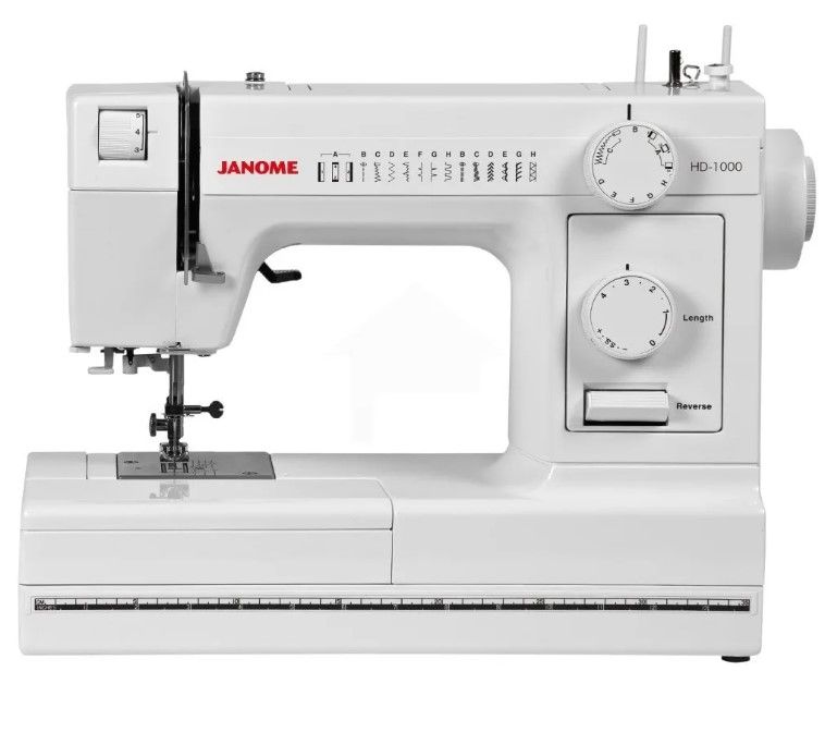 Photo 1 of *unfunctional*- Janome HD1000 Heavy-Duty Sewing Machine with 14 Built-In Stitches
