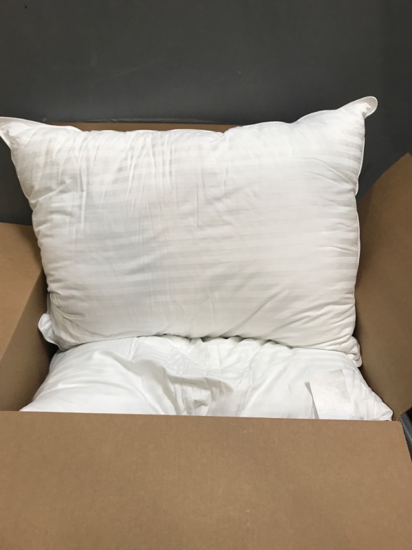 Photo 1 of Beckham Hotel Collection Bed Pillows for Sleeping - Queen Size, Set of 2 - Soft Allergy Friendly, Cooling, Luxury Gel Pillow for Back, Stomach or Side Sleepers
