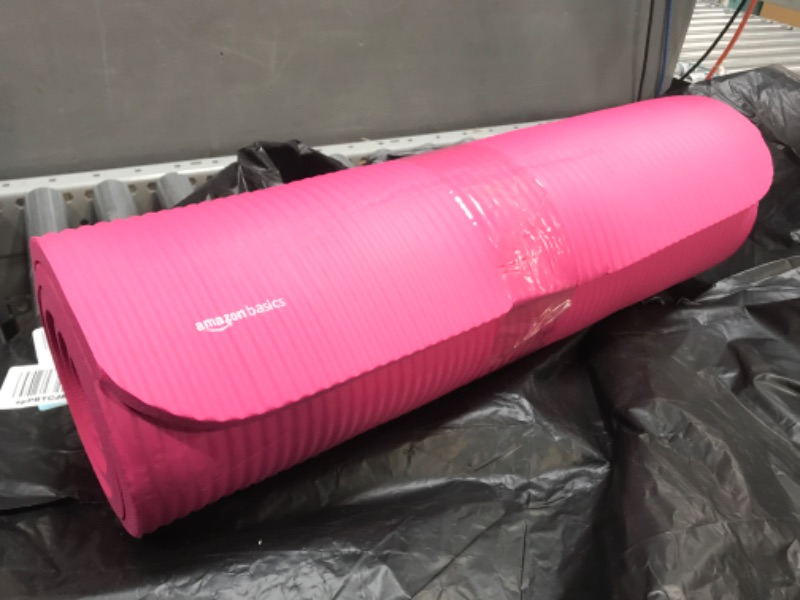Photo 1 of Amazon Basics 1/2-Inch Extra Thick Exercise Yoga Mat
