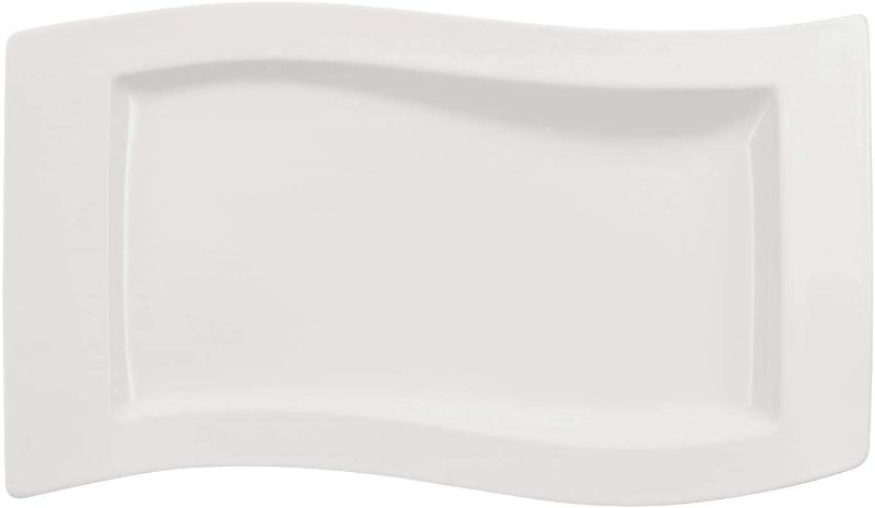 Photo 1 of Villeroy & Boch New Wave Serving Dish, 19.25 in, White
