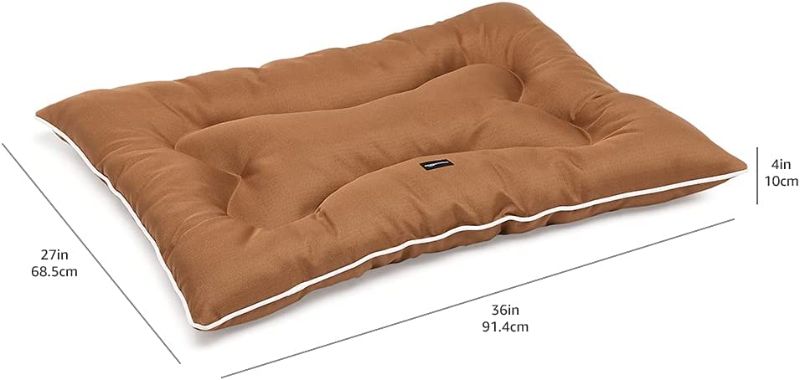 Photo 1 of Amazon Basics Outdoor Water Repellent Pet Pillow Bed
