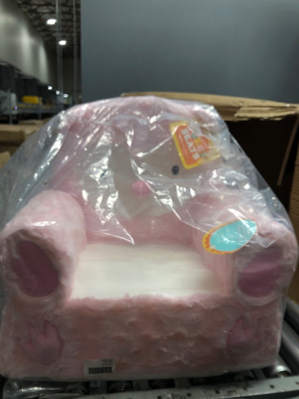 Photo 2 of Animal Adventure - Sweet Seats - Pink Owl Children's Plush Chair 14 x 19 x 20 inches
