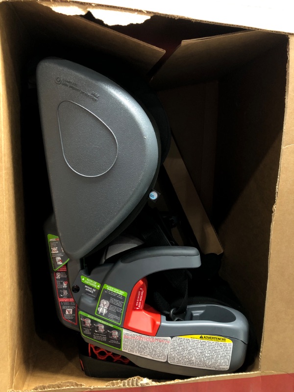 Photo 4 of Britax Grow with You ClickTight Plus Harness-2-Booster Car Seat, Jet Safewash Fabric 