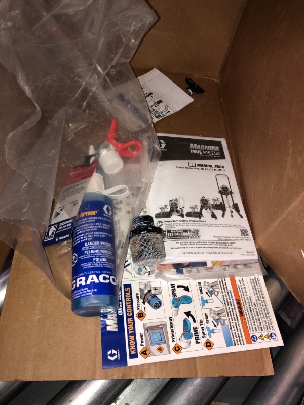 Photo 2 of *SEE NOTE* Graco Magnum 257025 Project Painter Plus Paint Sprayer, Multicolor