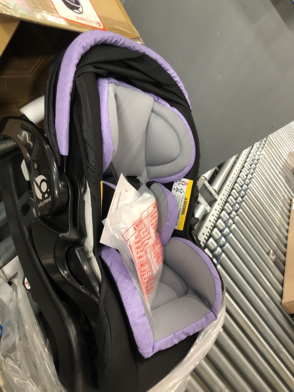 Photo 2 of Baby Trend Secure Snap Tech 35 Infant Car Seat, Lavender Ice 16.5x16.25x28.5 Inch (Pack of 1)