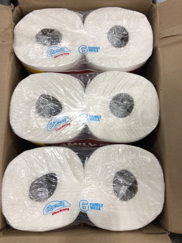 Photo 2 of Charmin Ultra Strong Clean Touch Toilet Paper, 18 Family Mega Rolls = 90 Regular Rolls