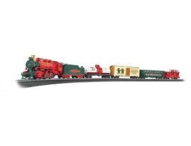 Photo 1 of Bachmann Trains - Jingle Bell Express Ready To Run Electric Train Set - HO Scale