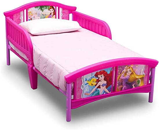 Photo 1 of Delta Children Disney Princess Plastic Toddler Bed
