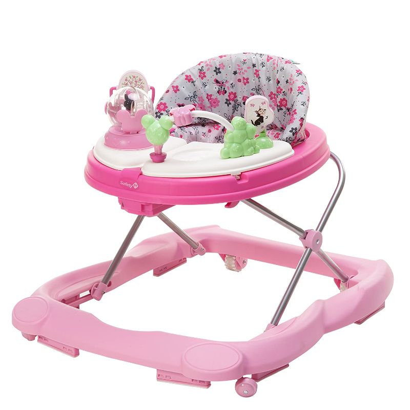 Photo 1 of Disney Baby Minnie Mouse Music and Lights Baby Walker with Activity Tray (Garden Delight)
