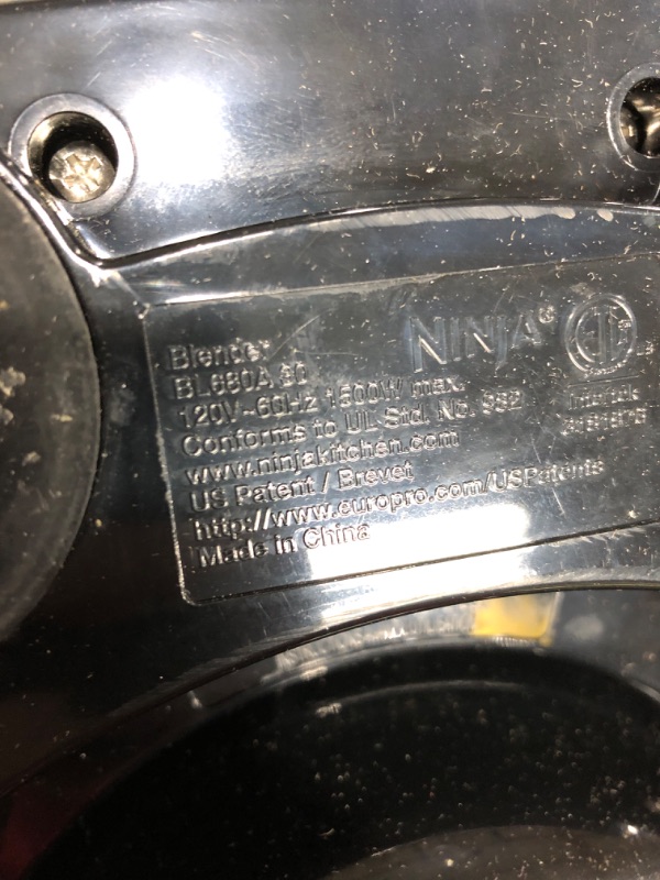 Photo 1 of ***PARTS ONLY*** NEW Nutri Ninja BL680A Auto-IQ 1500 Watts Duo Nutrient Extraction Blender System