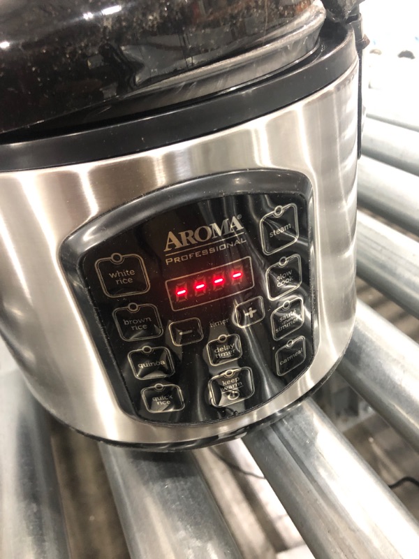 Photo 4 of **SEE COMMENTS**- Aroma Rice Cooker 8 Cup, Silver