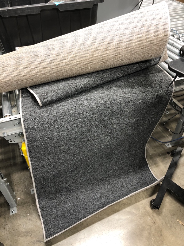 Photo 1 of 12' x 3' Grey rug