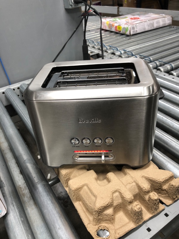 Photo 2 of Breville BTA720XL Bit More 2-Slice Toaster, Brushed Stainless Steel
