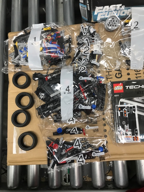 Photo 3 of LEGO Technic Dom's Dodge Charger 42111 Building Toy Set for Kids, Boys, and Girls Ages 10+ (1,077 Pieces) Frustration-Free Packaging