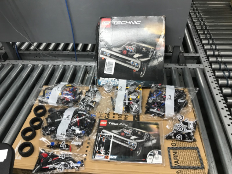 Photo 2 of LEGO Technic Dom's Dodge Charger 42111 Building Toy Set for Kids, Boys, and Girls Ages 10+ (1,077 Pieces) Frustration-Free Packaging