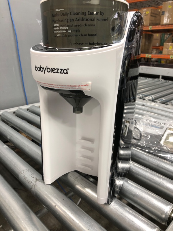 Photo 2 of New and Improved Baby Brezza Formula Pro Advanced Formula Dispenser Machine - Automatically Mix a Warm Formula Bottle Instantly - Easily Make Bottle with Automatic Powder Blending
**tested**