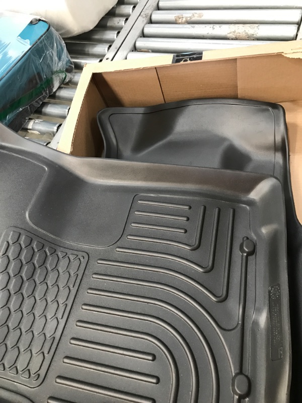 Photo 2 of Front liners only******Husky Liners Weatherbeater Series | Front & 2nd Seat Floor Liners (Footwell Coverage) - Black | 98951 | Fits 2005-2015 Toyota Tacoma Double Cab 3 Pcs