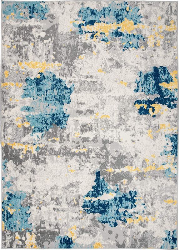 Photo 1 of 
Rugshop Sky Collection Transitional Abstract Area Rug 7' x 10' blue
Size:7' x 10'
Color:blue