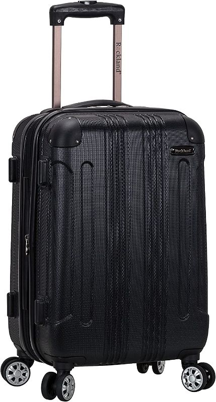 Photo 1 of 
Rockland London Hardside Spinner Wheel Luggage, Black, Carry-On 20-Inch
Size:Carry-On 20-Inch
Color:Black
