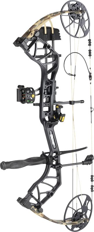 Photo 1 of 
BEAR ARCHERY Legit RTH Special Edition Compound Bow Package, Adjustable, 30-70 lbs. Draw Weight, 23.5" - 31" Draw Length
Style:Throwback Black