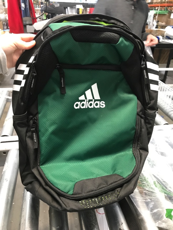 Photo 2 of adidas Stadium 3 Sports Backpack, Team Dark Green, One Size
