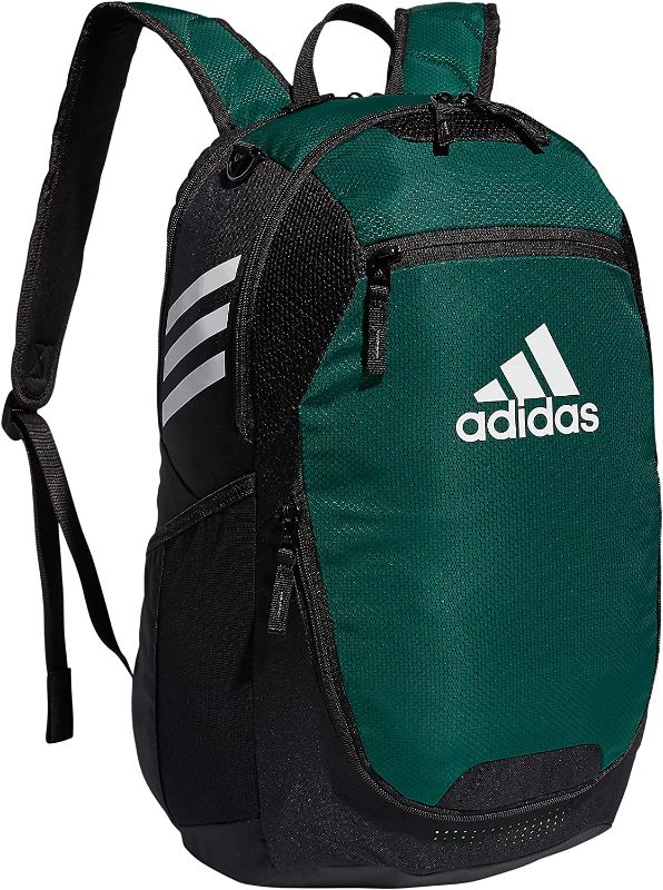 Photo 1 of adidas Stadium 3 Sports Backpack, Team Dark Green, One Size
