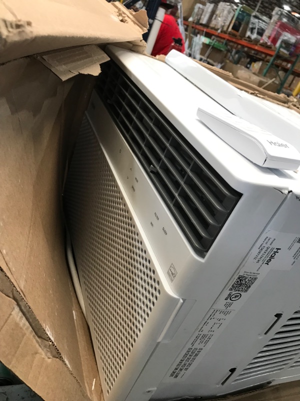 Photo 3 of Haier Window Air Conditioner 12000 BTU, Wi-Fi Enabled, Energy-Efficient Cooling for Large Rooms, 12K BTU Window AC Unit with Easy Install Kit, Control Using Remote or Smartphone App
