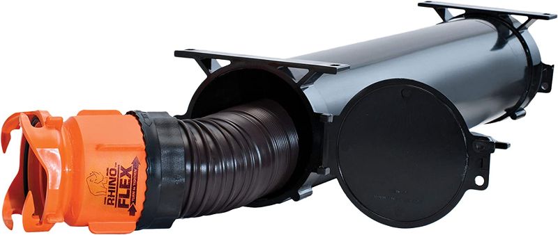 Photo 1 of 
Ust the black plastic tube**********DW SH-5564-BK Super-Tube Sewer Hose Carrier - 64"