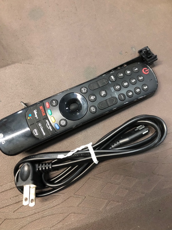 Photo 1 of LG Tv Remote and Cord