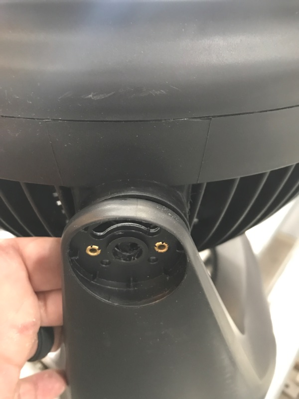 Photo 1 of Amazon Basics 3 Speed Small Room Air Circulator Fan, 7-Inch, Black 7-Inch Air Circulator Fan