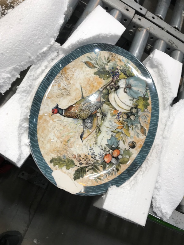 Photo 3 of **DAMAGED, VIEW PHOTO**
Harvest Gatherings Oval Platter, 16" X 12"