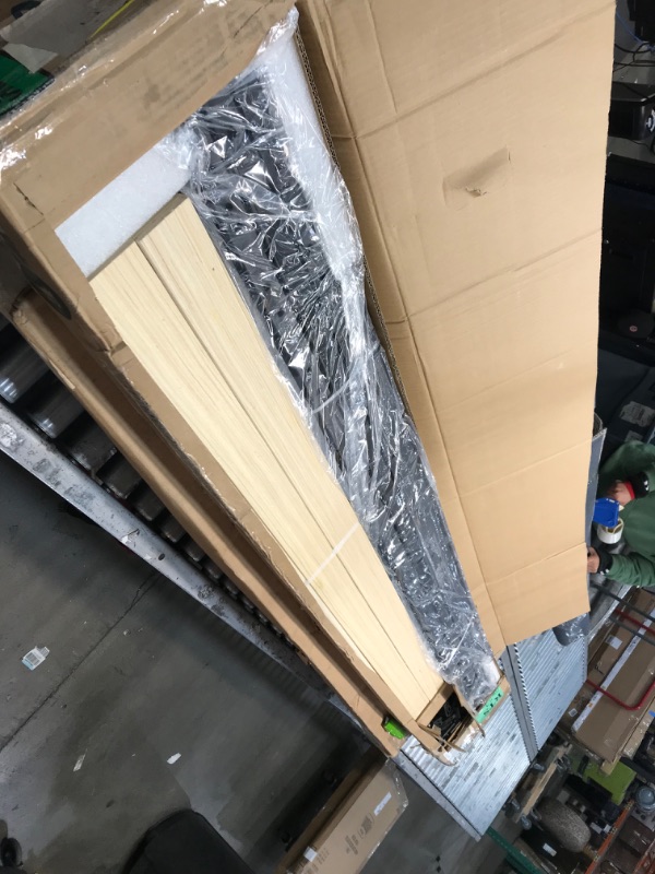 Photo 4 of **opened**
Full	54" x 75"
ZINUS SmartBase Euro Slats Mattress Foundation / 14 Inch Metal Platform Bed Frame / No Box Spring Needed / Sturdy Steel & Wood Frame / Underbed Storage, Full Full SmartBase