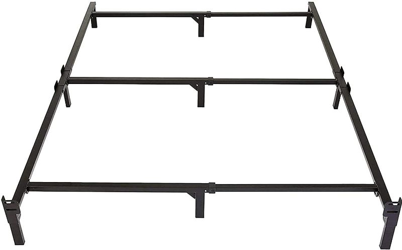 Photo 1 of 
Amazon Basics Metal Bed Frame, 9-Leg Base for Box Spring and Mattress - Full, 74.5 x 53.5-Inches, Tool-Free Easy Asse

Size Full