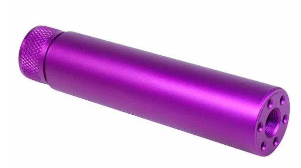 Photo 1 of AR-15 SLIP OVER FAKE SUPPRESSOR (ANODIZED PURPLE)