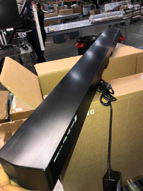 Photo 18 of SAMSUNG HW-B550/ZA 2.1ch Soundbar w/Dolby Audio, DTS Virtual:X, Bass Boosted, Subwoofer Included, Adaptive Sound Lite, Bluetooth Multi Device Connection, Wireless Surround Sound Compatible, 2022 HW-B550 Soundbar