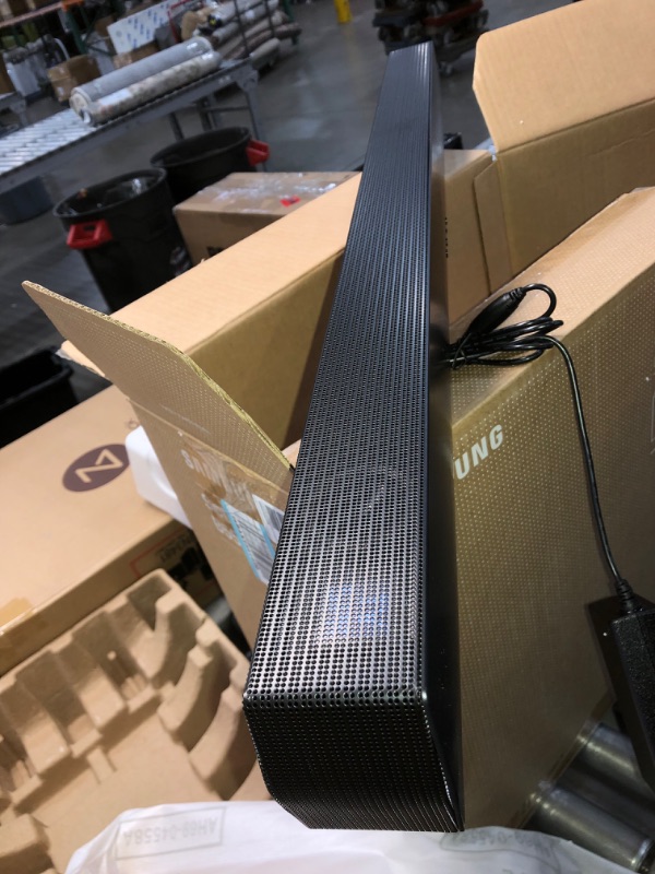 Photo 12 of SAMSUNG HW-B550/ZA 2.1ch Soundbar w/Dolby Audio, DTS Virtual:X, Bass Boosted, Subwoofer Included, Adaptive Sound Lite, Bluetooth Multi Device Connection, Wireless Surround Sound Compatible, 2022 HW-B550 Soundbar