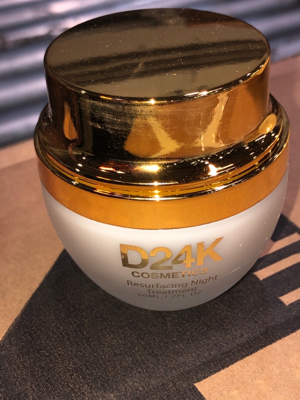 Photo 1 of 24K RESURFACING NIGHT TREATMENT HELPS SKIN LOSING YOUTHFUL LUMINESCENCE AND RADIANCE ADVANCED ANTI AGING NIGHT TIME TREATMENT REGENERATES THE NATURAL FUNCTION NEW