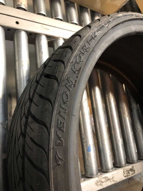 Photo 8 of ***BEAD OF TIRE DAMAGED*** Venom Power Ragnarok Zero All-Season High Performance Radial Tire-285/25R22 285/25ZR22 285/25/22 285/25-22 95W Load Range XL 4-Ply BSW Black Side Wall