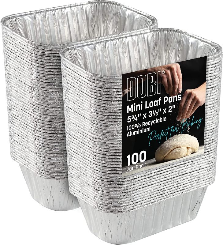 Photo 1 of 100PACK - LOAF PAN 5X3X2 INCHES 