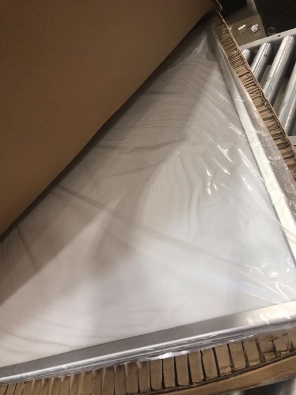 Photo 1 of Flash Furniture 5' W x 3' H Magnetic Marker Board White
