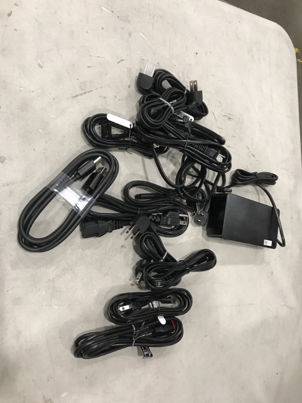 Photo 1 of MIXED BUNDLE OF TV POWER CORDS**SET OF 15**MIXED TYPES**