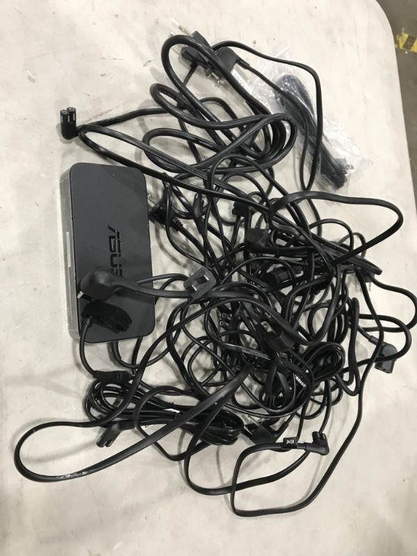 Photo 1 of MIXED BUNDLE OF TV POWER CORDS**SET OF 15**MIXED TYPES**