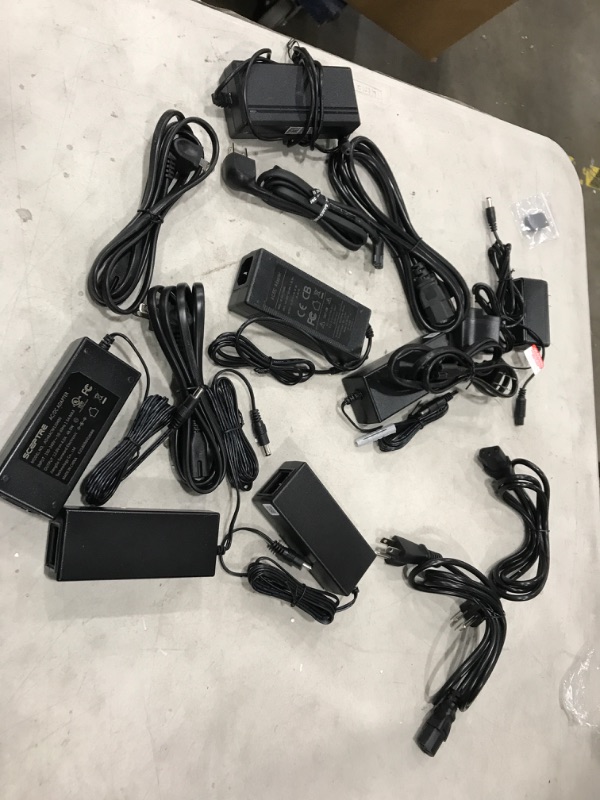 Photo 1 of MIXED BUNDLE OF TV POWER CORDS AND LAPTOP POWER CORDS**SET OF 12 UNITS**