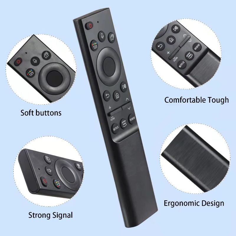 Photo 1 of BN59-01357F 2021 Voice Remote Control Compatible with Samsung Smart TVs, Compatible with Neo QLED/The Frame/Crystal UHD Series Replacement Controller 
