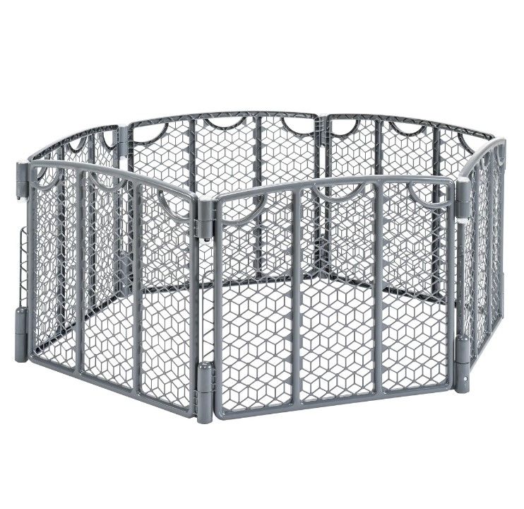 Photo 1 of Evenflo Versatile Play Space adjustable (Cool Gray)